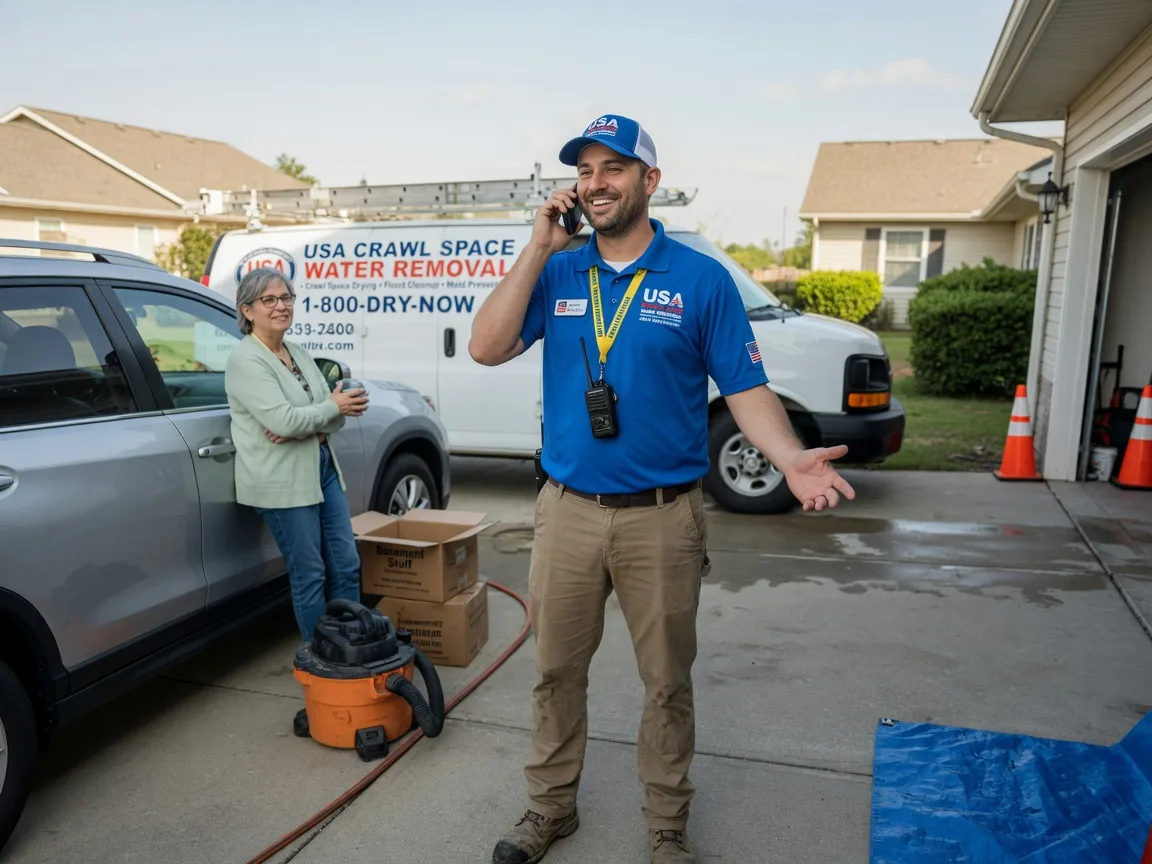 Crawl Space Water Removal Frierson, LA FAQs